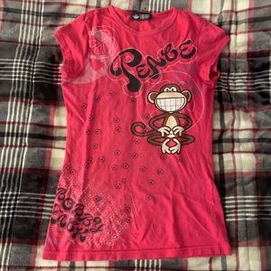 Bobby Jack hot pink shirt